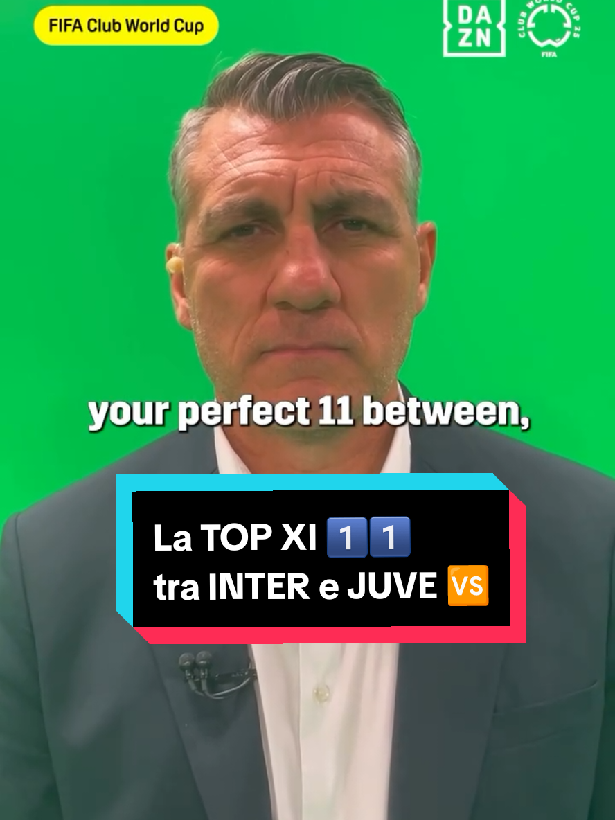 La Best XI tra Inter e Juventus 🔝1️⃣1️⃣ Le scelte di Bobo Vieri ⚽ #Inter #Juventus #FIFACWC #DAZN #TikTokCalcio 