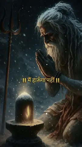 में हारूँगा नहीं ❤️🙂हर हर महादेव 🔱🕉️#mahadev #शिवभक्त #CapCut 