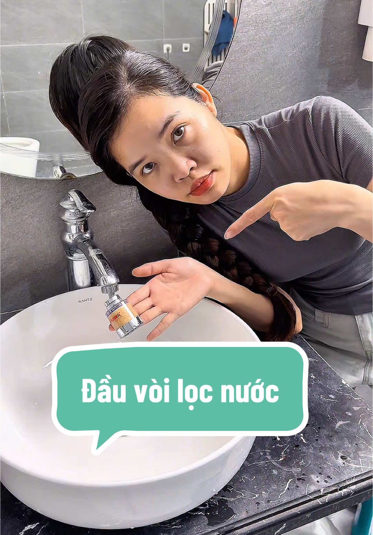 Đầu vòi lọc nước sawa giúp hỗ trợ lọc nước, tăng áp 2-3 lần so với bình thường #dauvoilocnuoc #dauvoilocxoay360 #voilocnuoc #voilocnuocsawa #sawa #review #xuhuong #viral #hanhmet7review 