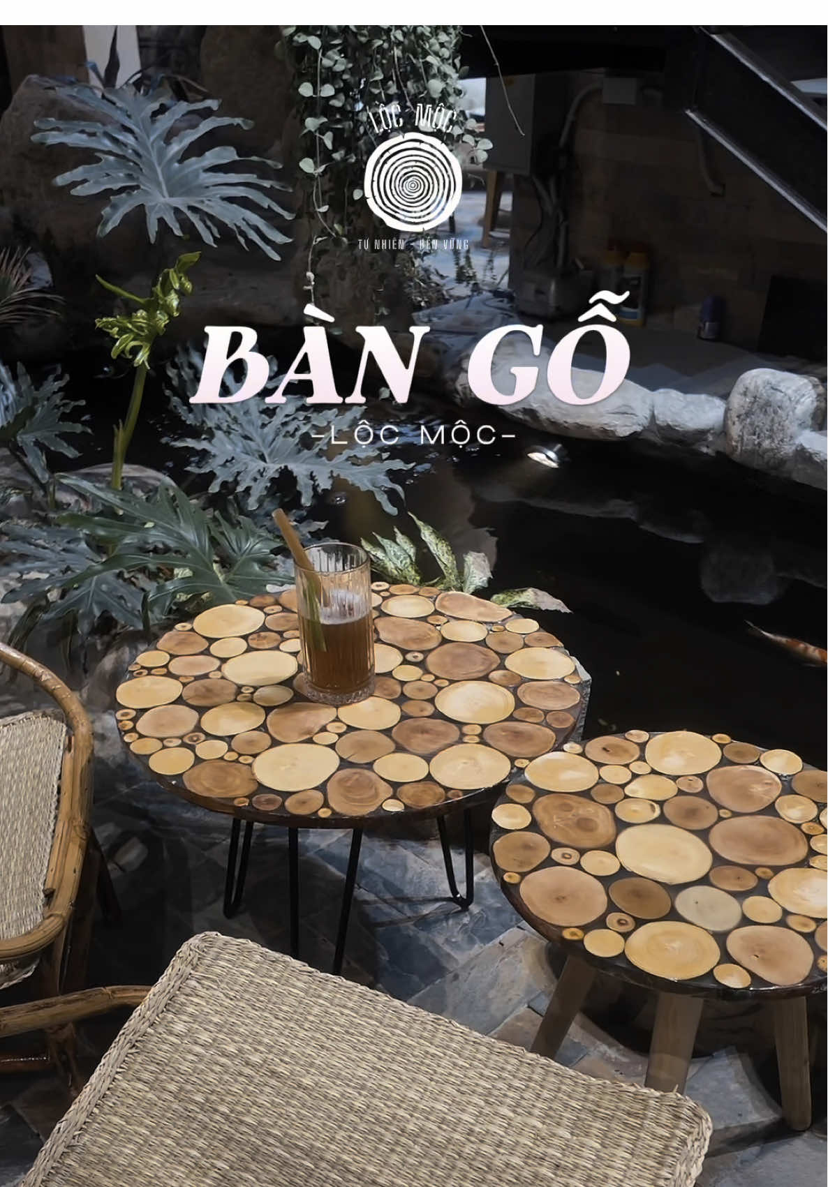 Hai mẫu bàn quốc dân được Khách Hàng yêu thích nhất tại Lộc Mộc 😍 Đặc biệt sản phẩm có thể làm theo kích thước yêu cầu. Inbox ngay để được chúng mình tư vấn thêm thông tin nha 😍 #locmoc #bango #gotunhien #decor #bancafe #trangtrinhacua #fyp #fypシ #xuhuong 