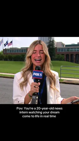 Follow along for all things broadcast and more!! 🗞️🎥✨🎬 #studentreporter #reporting #newsanchor #reporterinternship #internship #summerinternship #reporter #foxnewsintern #fox5intern #fox5 #newsintern  