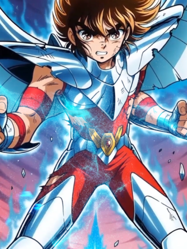 Seiya de Pegaso, Frase: Aunque haya perdido mis 5 sentidos, el fuego de mi vida todavia sigue encendido