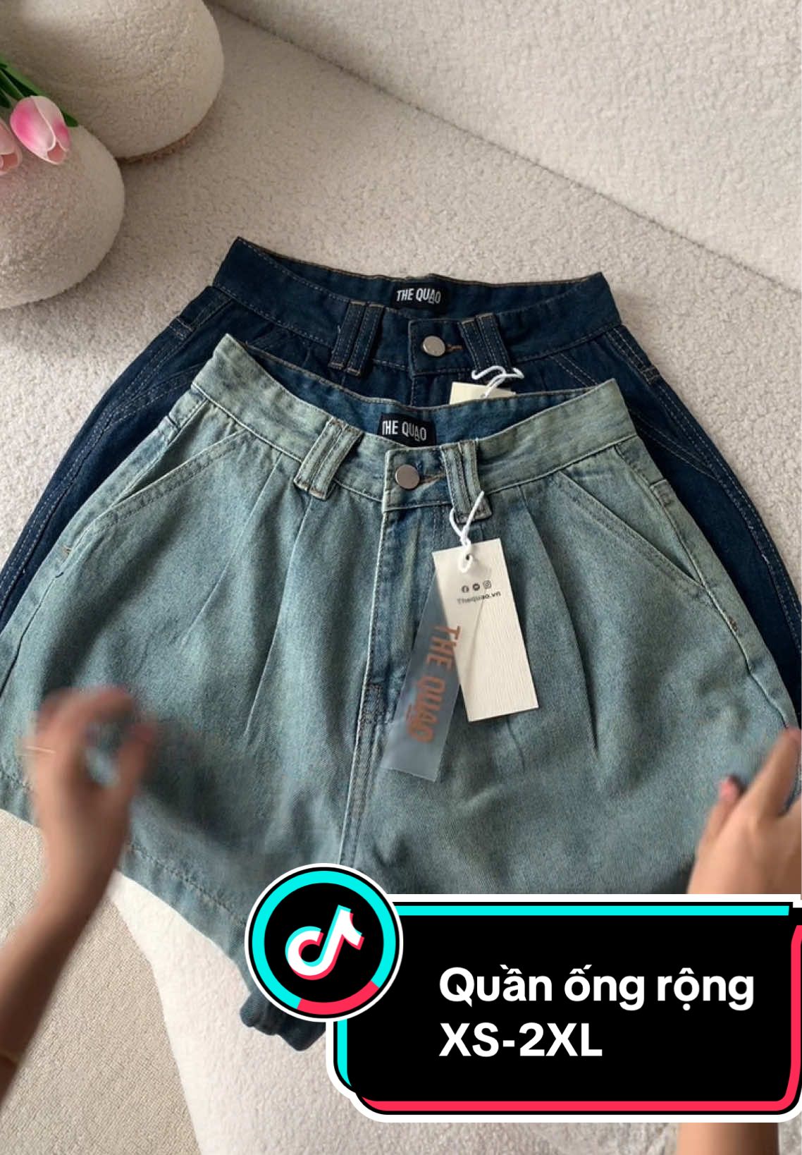 Quần ống rộng xinh quá 37-65kg có size nha các c đẹp #ypfッ #quansooc #tiktokviral #thoitrangnu #quansoocnu #quansoocbigsize #xuhuongtiktok 