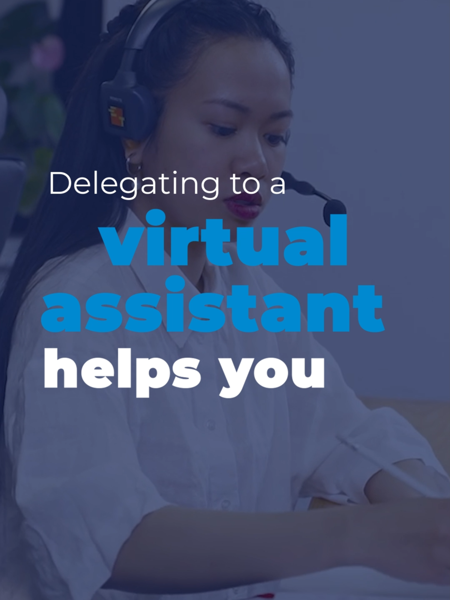 💼 Growth starts with smart delegation. 🚀 Delegate emails, schedules & support to a VA. 📈 More time, less stress, smarter growth! ✅ Focus on what matters. #PeopleBlue #VirtualAssistant #SmartDelegation #RealtorGrowth