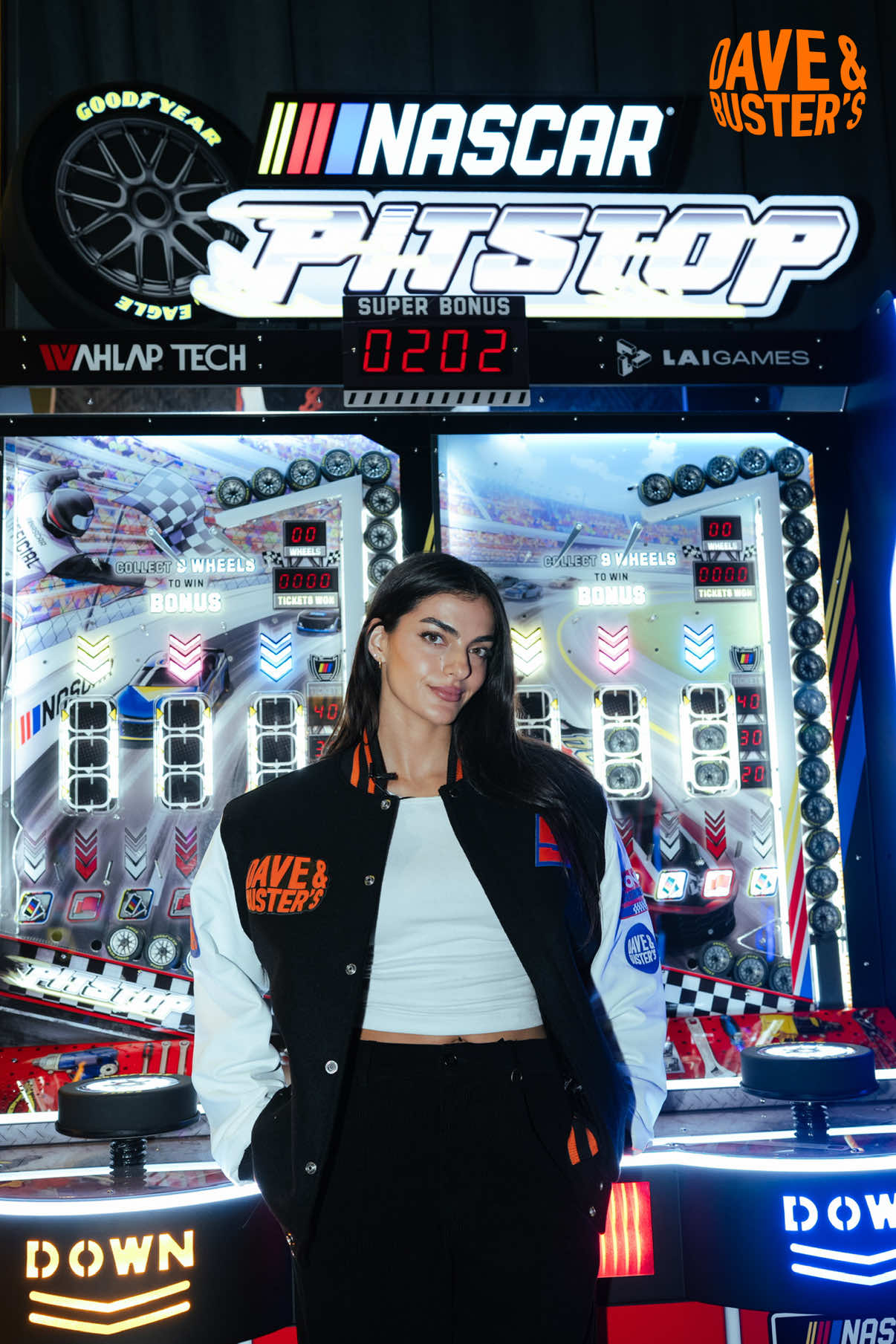 So excited to announce our partnership with @Dave & Buster's!! Catch them on the No.5 @TRICONGarage Toyota Tundra this season too!   Head to your local store to compete on the Leaderboard Challenge. Play Hot Wheels Victory Lap, NASCAR Pit Stop, Top Gun Maverick, Cruis’n Blast, & Super Bikes 3! #DaveAndBustersPartner #DaveAndBusters