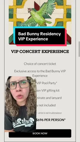 Bad Bunny Residency VIP Experience Details #badbunny #badbunnypr #badbunnyresidency #puertorico #choli #benitomartinezocasio #dtmf @Bad Bunny 