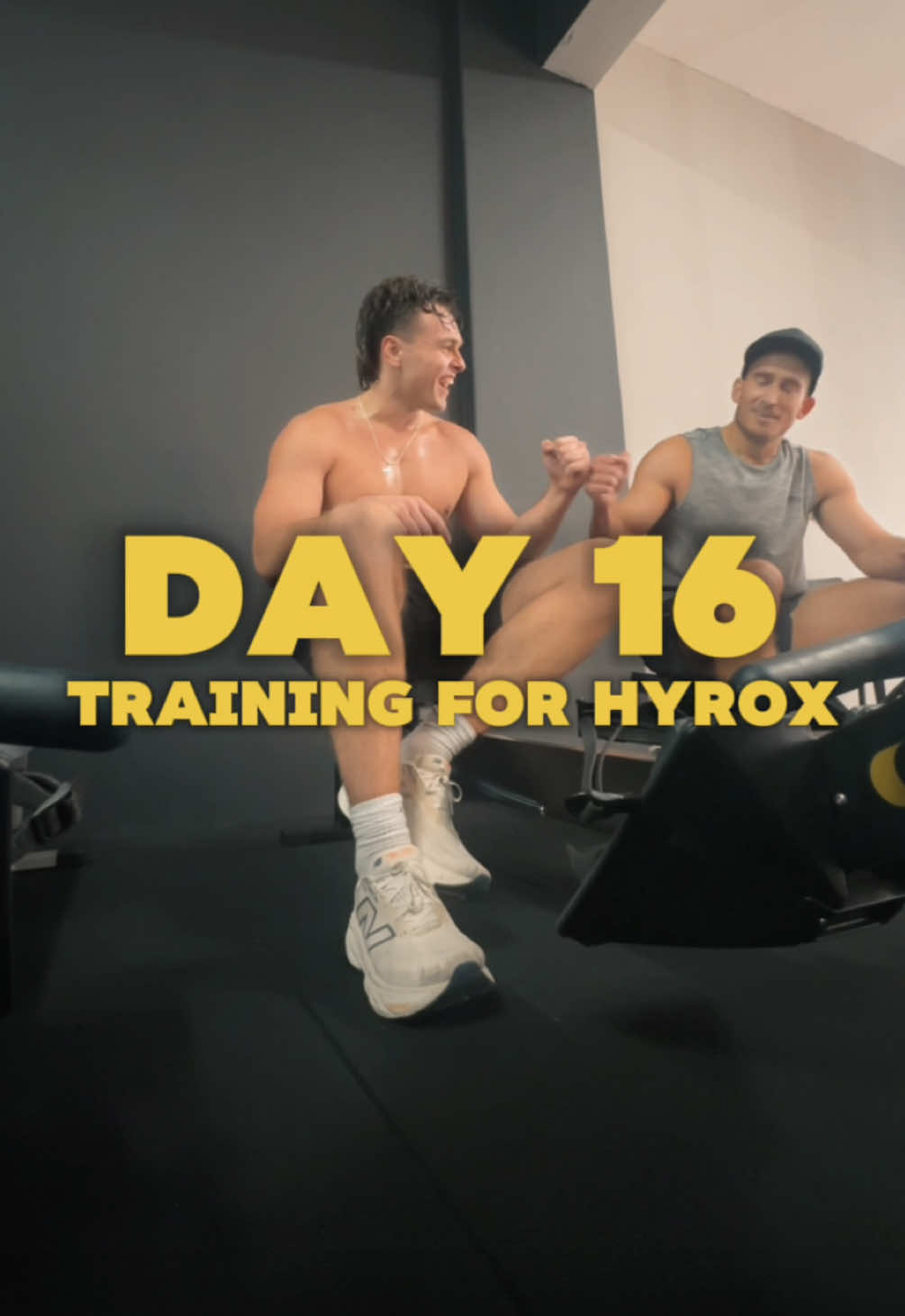 -DAY 16- Training for hyrox💪🏻 Saturday mornings looking a whole lot different🤓 I wouldnt have even been awake normally by the time I was done with these two workouts🤣 #hyroxtraining #GymTok #hybridtraining #hyroxsa 