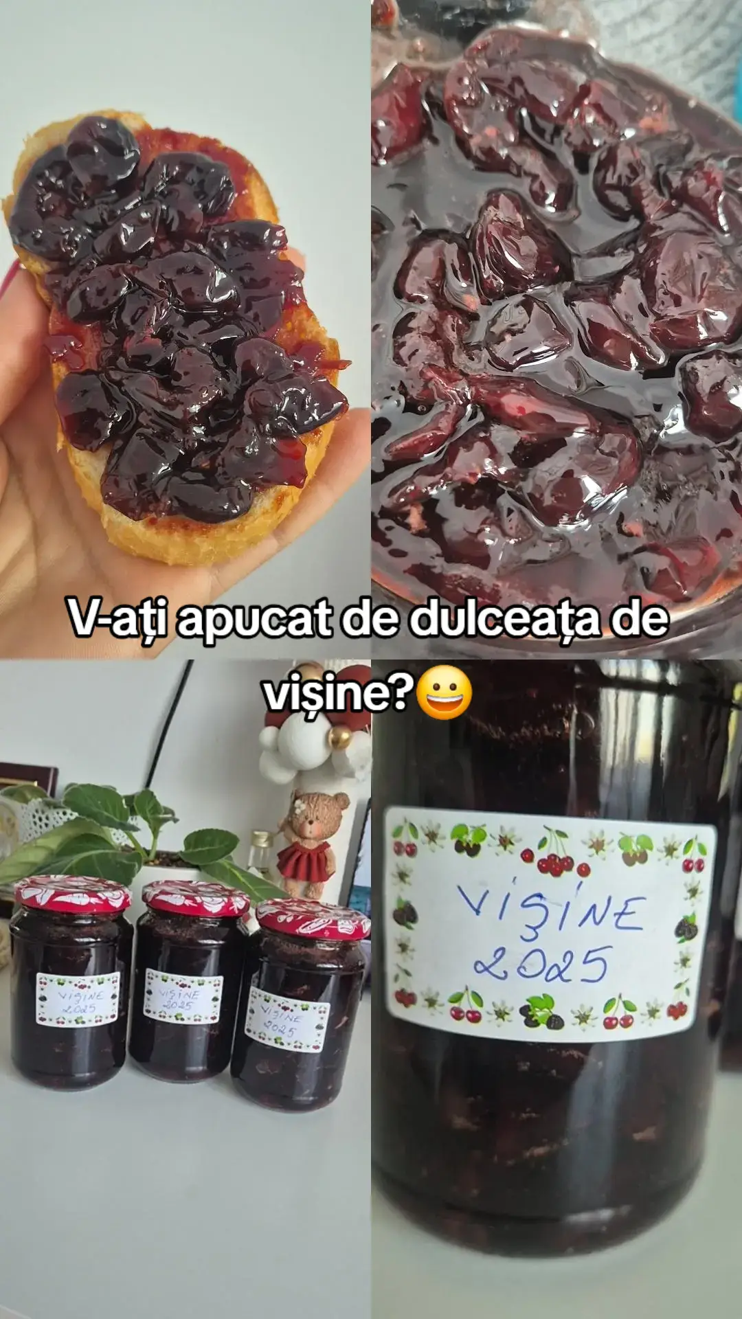 Dulceață de vișine. 