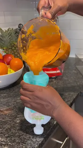 They are much easier to make than you would think and also the pouches are easy to clean. Got the reusable pouches from Amazon. 🙂 #homemadebabyfood #babyfoodprep #babyfoodpouches #homemadetoddlerfood #babypureeidea #babypuree #pureeformybaby #startingsolids #toddlersnacks #toddlermom #startingsolidfoods #babyledweaningideas #solidstarts 