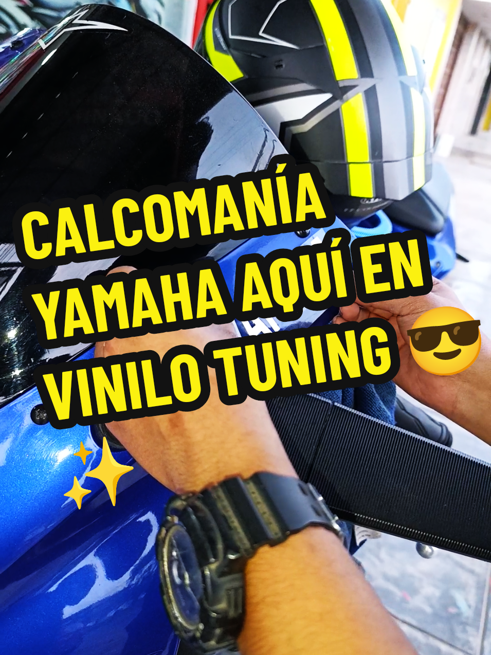 Calcomanía Yamaha 😎🔥 #calcomania #vinilo #tuningcar #diseño #sport #yamaha #fyp 