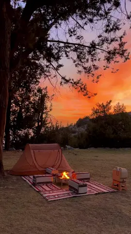 ليلة تخييم صيفية 🏕️، خيمة المبيت من @Fordeal-outdoor #فورديل #خيمة #تخييم #مضاد_للحشرات #explore #albaha 