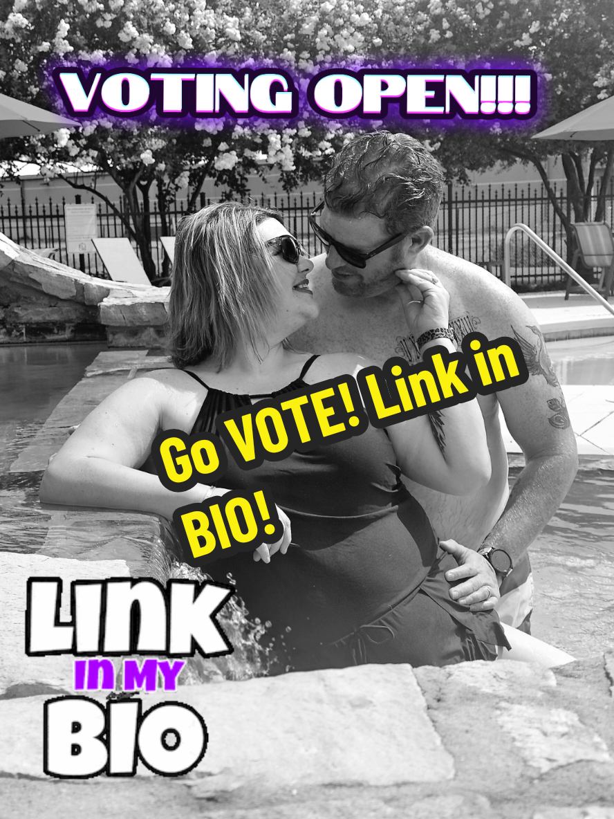 VOTING OPEN! Please go click on the Link in our bio. It's Free to vote.  We appreciate all of you, we can use all the votes possible. Help your favorite Southeast Louisiana Cajun Couple bring home the win! 🫶🏻 Thank you all! #husbandwife #marriedlife #ourlovestory #couplegoals #couplesoftiktok #fypシ @MardigrasMoore 