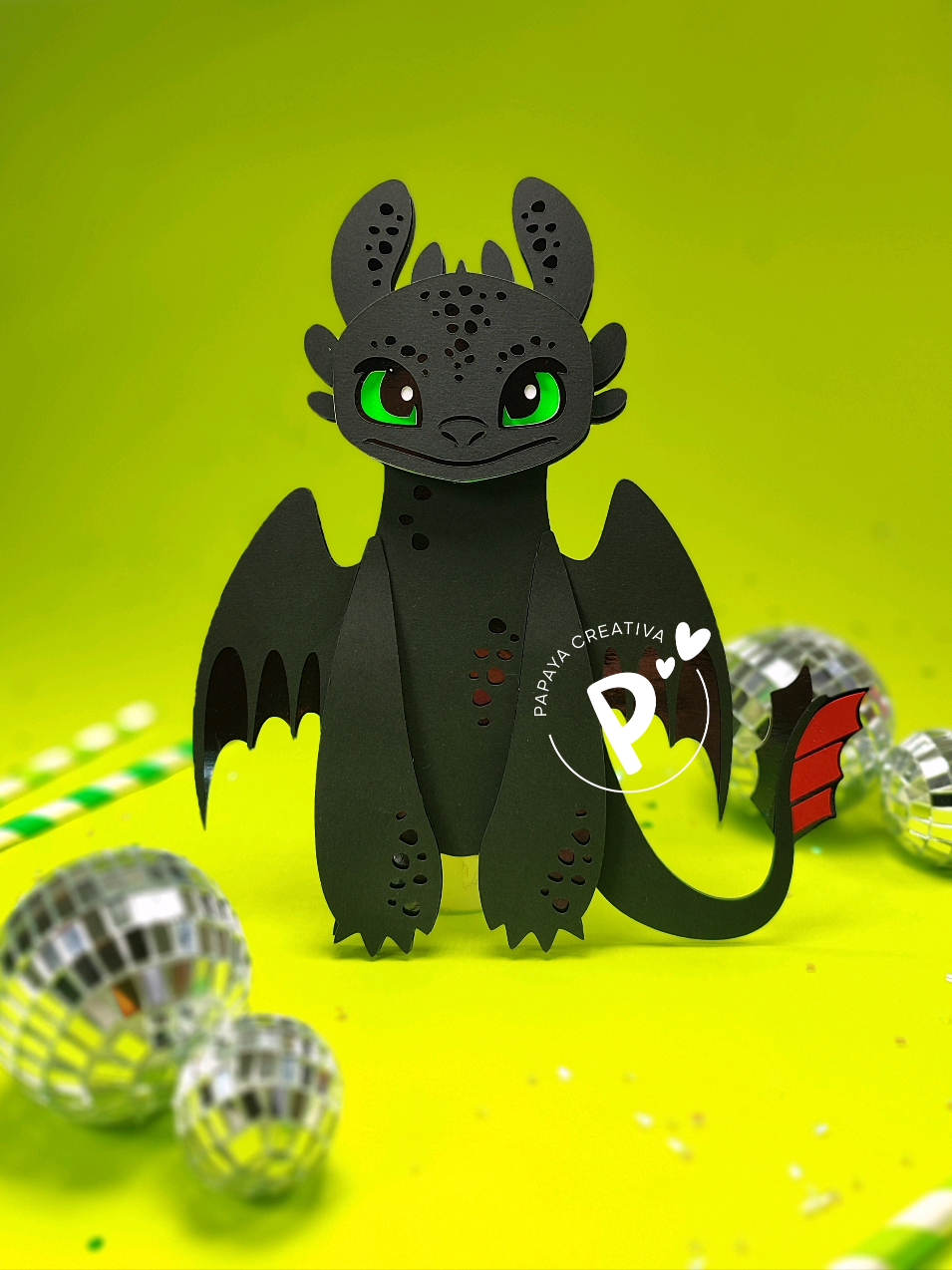 CHIMUELO 🖤🖤💚🖤🖤 #craftidea #PAPAYACREATIVA #crafts #papeleriacreativa #kitparty #creativepaper #chimuelo 