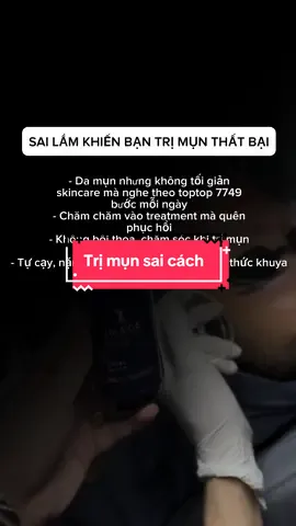 Lí do vì sao mãi kh thể hết mụn#xuhuong #dieutrida #dieutridakhoahoc #nanmun #nanmunbangtayuytinhanoi #nanmunbangtay #peel #mesotherapy #spahanoi #fyp 