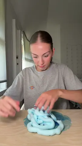 Silent slime making #fyp #tiktok #slime 