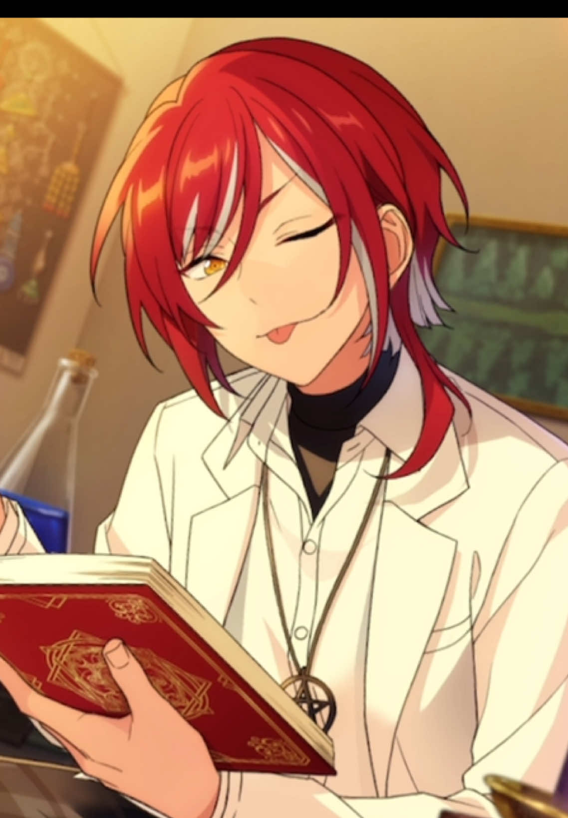 my love for this character's personality will remain forever, he is a very good and mysterious boy #ensemblestars #enstars #natsumesakasaki #fyp #trends 