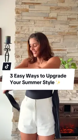 Long sleeves in summer? YES. When it’s as breathable + shaping as the Shapermint Essentials All Day Every Day Long Sleeve Shapewear T-Shirt, you’ll want to wear it all season long. Here’s how I style mine 💖🌸 