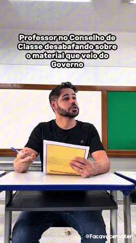 Materiais do Governo sempre geram polêmicas  Kkkk #escola #escolapublica #professor #humor #vidadeprofessor 