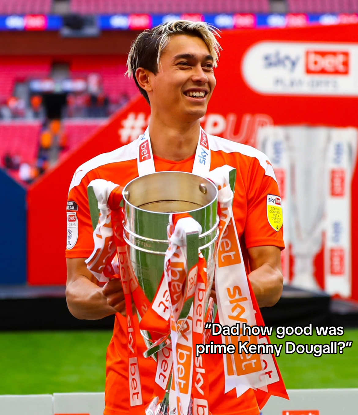 I miss my goat 🥲🍊 || 💡• @CB🦈 #blackpoolboys #blackpoolfc #kennydougall #playofffinal #2021 #football #stevebrucestangerinearmy #coyp🍊 #fypシ゚ 