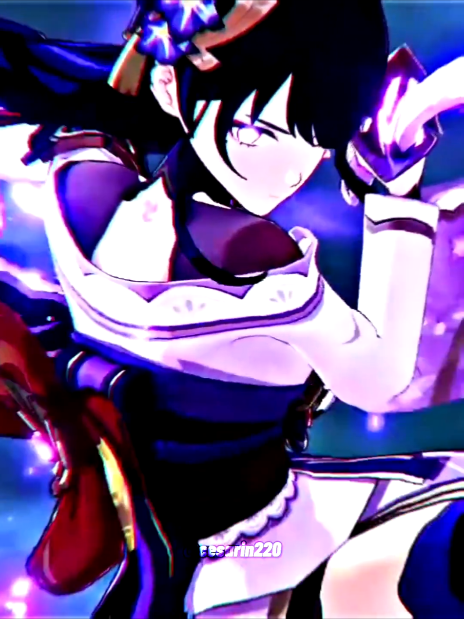 💜⚡️⚡️#genshin #shogunrainden #anime #fyp 