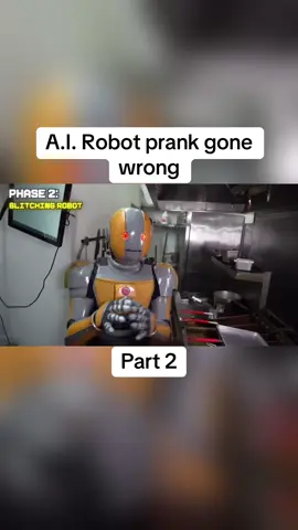 A.I. Robot prank gone wrong#airrackvideos #fyp #viral 
