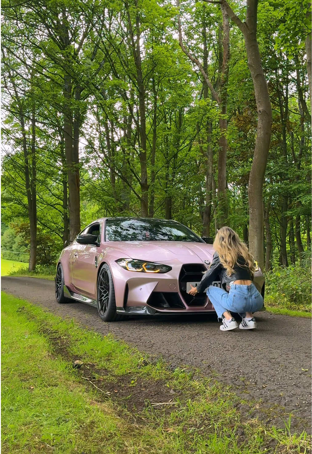 #g82 #m4competition #bmwgirl #pinkbmw #bmw 