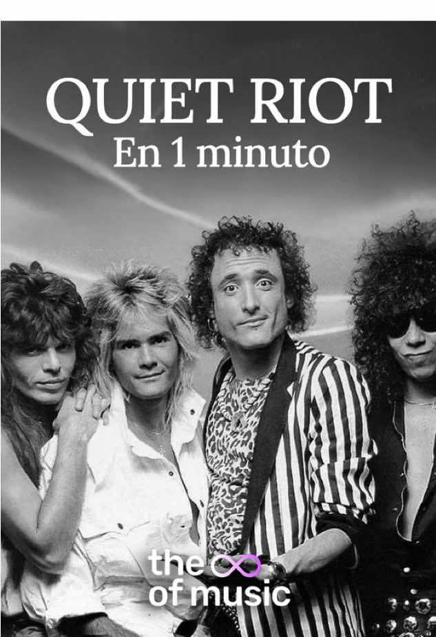 Talento, rebeldía y una banda única. Ellos son Quiet Riot. #musica #music #biography #quietriot #comeonfeelthenoise 