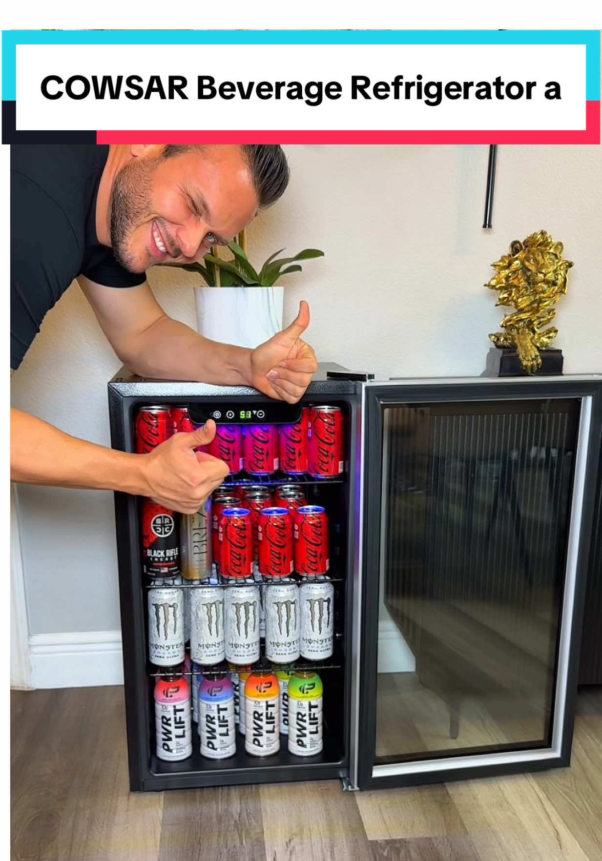 Cold drinks, anytime, anywhere.🍻❄️ #Mini #Fridge #Beverage #Cooler #Home #Appliances #Drink #Station #ChillIn #Style #fy #foryou #fyp #TikTokShopCreatorPicks