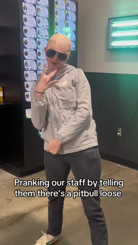 needless to say most were not amused #adoptdontshop #humanesociety #rescuepet #doglover #pitbull #mrworldwide 