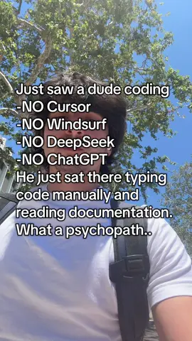 Vibe coding isn’t always the solution. #computerscience #softwareengineer #compsci 