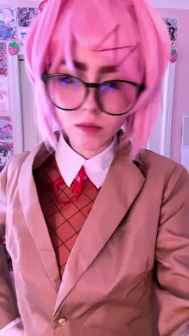 shouldn’t need to say it but it’s a joke  #natsuki #natsukiddlc #natsukicosplay #ddlc #ddlccosplay #ddlcnatsuki #cosplay #kikicatcoz 