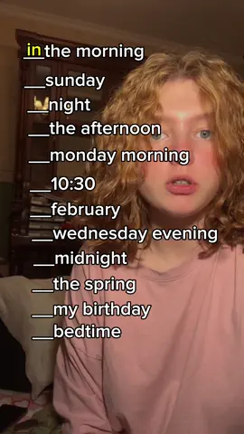 Prepositions in on at #preposition #learnenglish #speakenglish #englishwords #learnenglish #englishlesson #esl #grammar