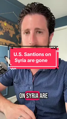 6/30 U.S. Santions on Syria are gone 