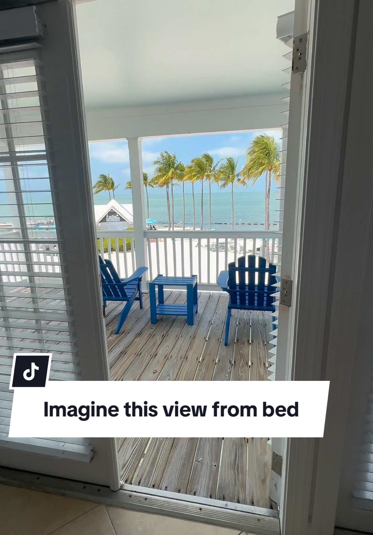 🌴✨ Wake up to ocean dreams in the Florida Keys!  🌊 Tranquility Bay Beach Resort delivers ultimate beachfront luxury with views straight from your bedroom to paradise.  White sands, turquoise waters, pure island bliss. Ready to swap your alarm clock for waves crashing outside your window? 🏝️ #FloridaKeys #TranquilityBay #BeachfrontResort #OceanView #LuxuryTravel #VacationGoals #TravelTok #BeachVibes #HiddenGem #BucketListTravel