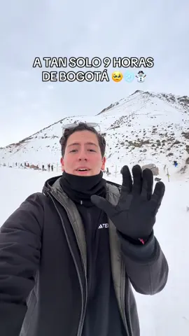 Sabían ??? A SOLO 9H !!!  #bogota #nieve #planesbogota #turismo #travel #colombia #medellin 