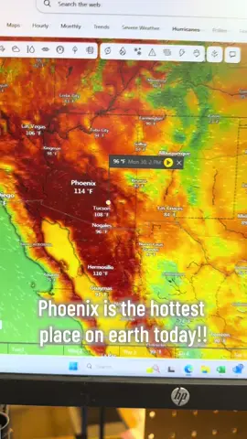 Phoenix is the hottest place on earth today…😡🥵😡🥵😡🥵🤬😶‍🌫️
