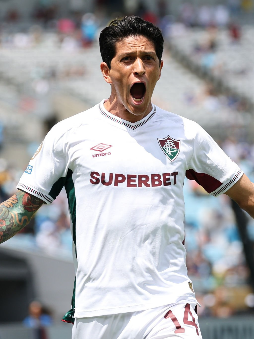 @luiz.penido explode de emoção narrando os gols de Internazionale 0 x 2 Fluminense #shorts #react #fluminense #futebol
