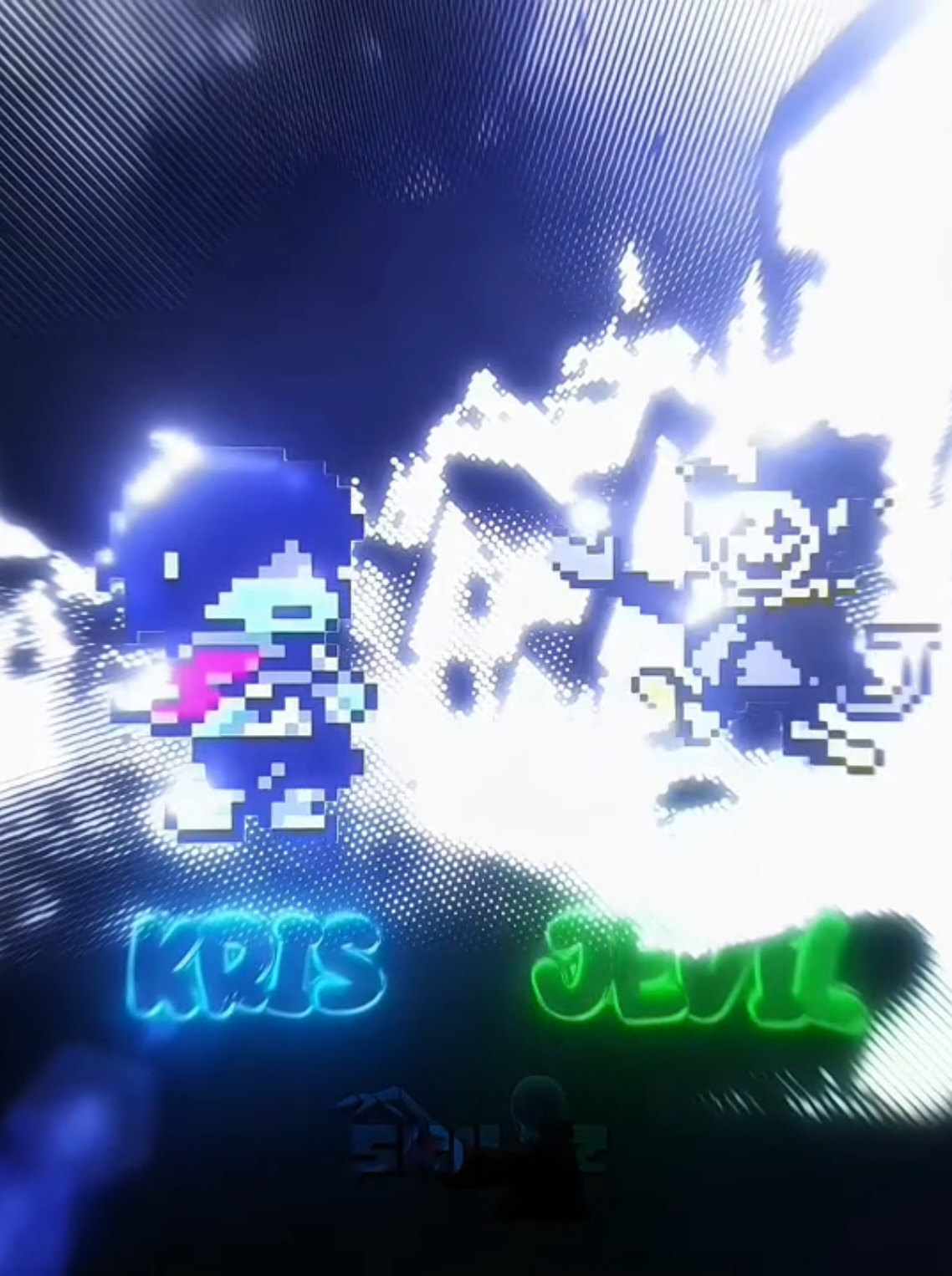 Jevil Vs Kris🔥 #deltarune #edit #skillz #undertale #kris #jevil #gaster  Song: MONTAGEM BANDIDO-TOPIC- RUBIX (Sorry for the time i went off guys🥺)