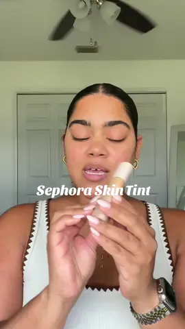 Trying a skin tint for the first time in a while. The Sephora Reveal the Real skin tint has a nice finish and it’s so lightweight, glad i got my hands on it. @Sephora Collection @sephora 