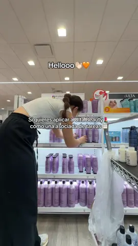 Cómo es trabajar en Ulta como asociada de tareas📋🍊🧴 #sales #beautyadvisor 
