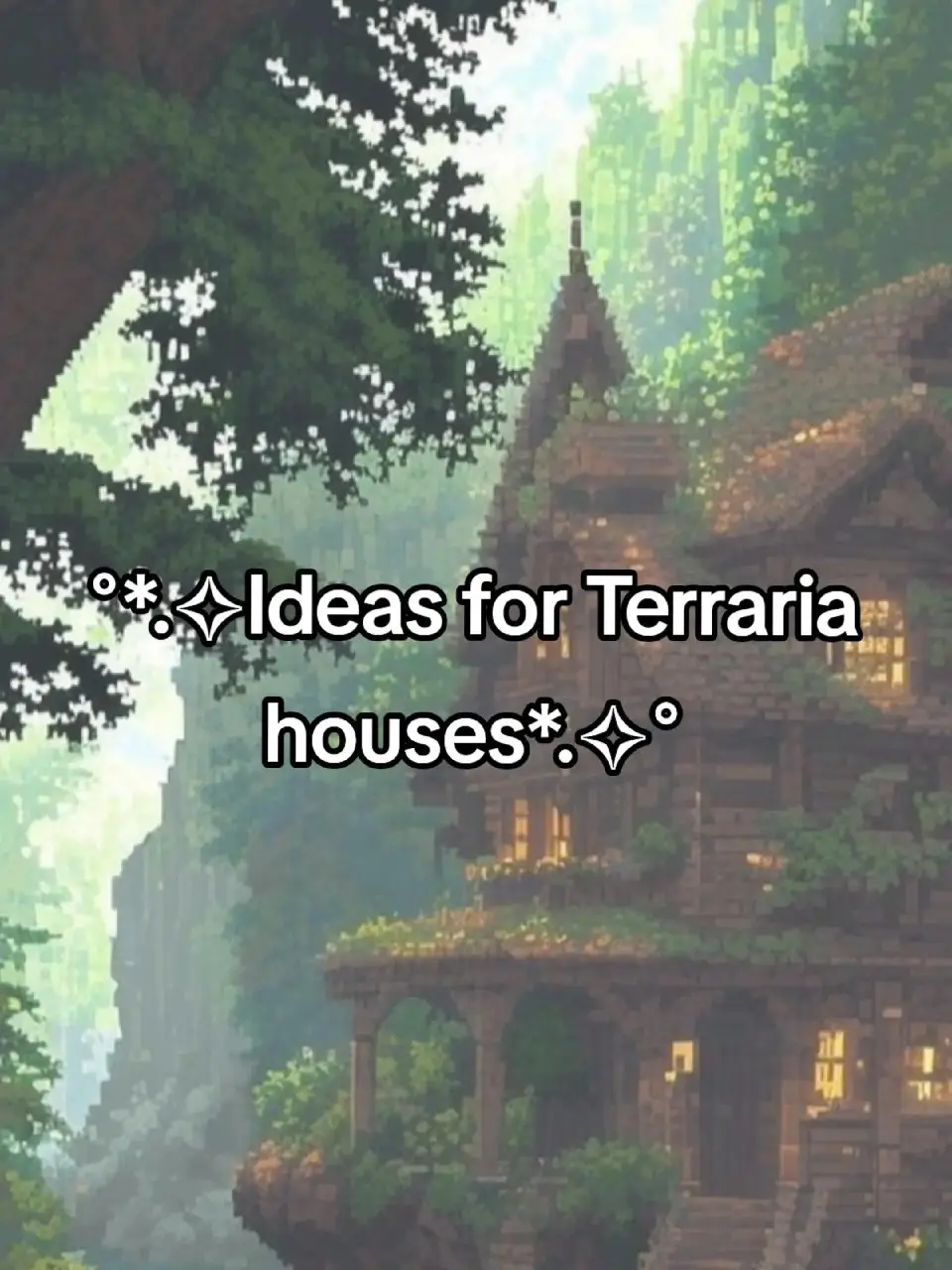 #house #idea #terraria 