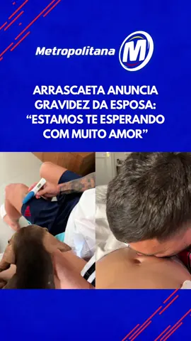 O camisa 10 do Flamengo, Giorgian de Arrascaeta, usou as redes sociais nesta segunda-feira (30) para anunciar que ele e a esposa, Camila Bastiani, estão à espera do primeiro filho do casal. “Obrigado Deus por essa bênção. Estamos te esperando com muito amor, mamãe, papai e seus irmãozinhos Alfi e León”, escreveu o jogador no Instagram, mencionando os pets da família. (Reprodução: @g10dearrascaeta ) #entretênews #tiktoknoticias 