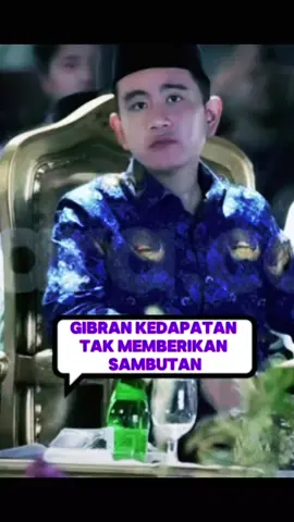 #mungkin mas wapresnya lgi sakit tenggorokannya#jdi di maklumin aja