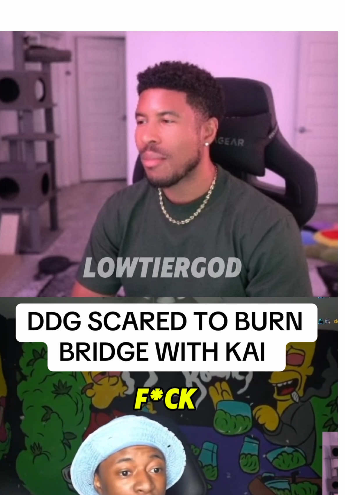 Reggie crashout was valid. The energy Reggie has with DDG and Almighty Jay is entertaining ##girlhefunny1x##ddg##reggie##lowtiergod
