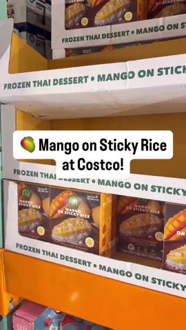Thai mangos on sticky rice!