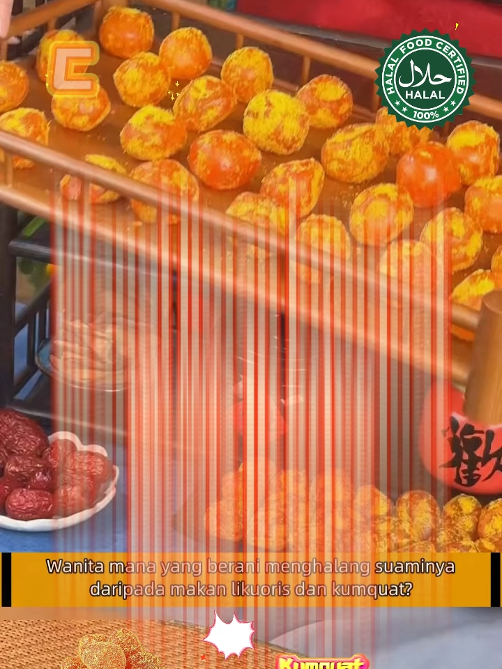 Jeruk kumquat licorice buatan tradisional, melegakan tekak dan batuk, penyelamat semula jadi ketika tekak tak selesa#tiktokshop #HALAL #FYP #COD #LicoriceKumquatMY #SnekSihat