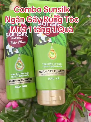 Combo gội xả Sunsilk Thiên Nhiên Ngăn Gãy Rụng Tóc Đến 98% Giá và quà có thể thây đổi Khi hết chương trình khuyến mãi #viral #trending #hottrend #nhachaymoingay #daugoi 
