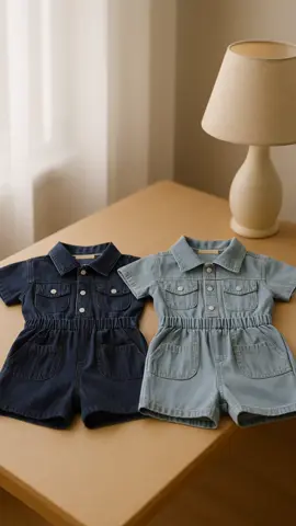 setelan kemeja jeans anak✨ #outfit #setelananak #kemejajeans 