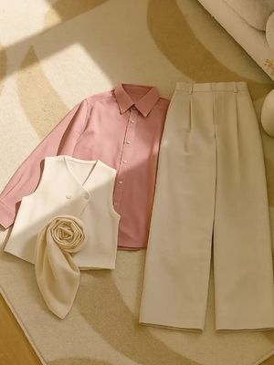 📦 1 Set Langsung Kece! 😍 Nggak perlu ribet mix & match! Dapet celana, kemeja, vest, dan jilbab langsung dalam satu set. Cocok banget buat OOTD ngantor, kuliah, atau hangout! 💕 Bahannya adem, potongannya oversize kekinian banget! Stok terbatas, jangan sampai kehabisan yaa~ #onesetoutfit #ootdkekinian #fashionhijabmurah #bajumuslimkekinian #hijabootd #setelanwanita #bajukantorhijab #fashiontiktokindo #tiktokfashionmurah #ootdcewekindonesia