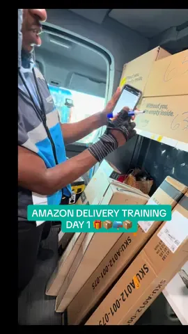 Amazon training day 1 #amazon #amazondeliverydriver #sircruse #sircruise #deliverydriver #amazonflex #day1 #deliveryman 